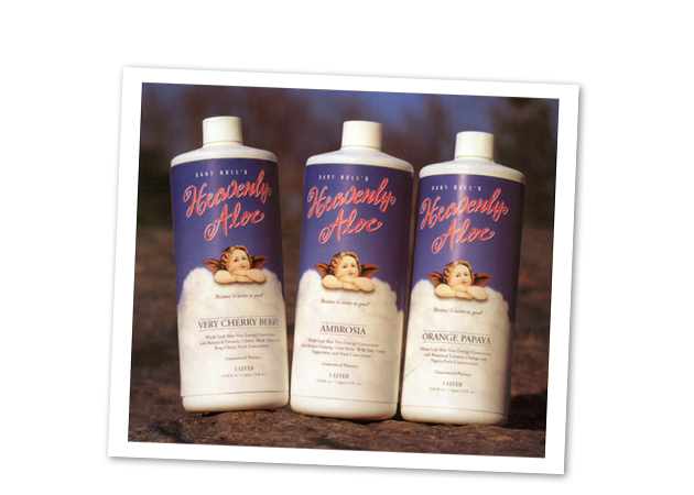 Heavenly Aloe Product Packaging