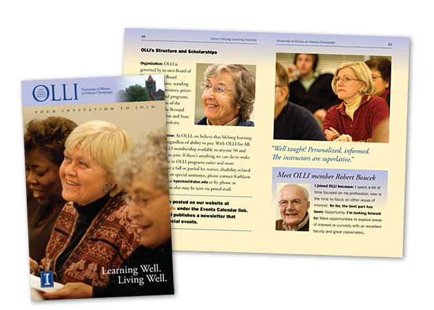 Osher Lifelong Learning Institute Promotional Brochure