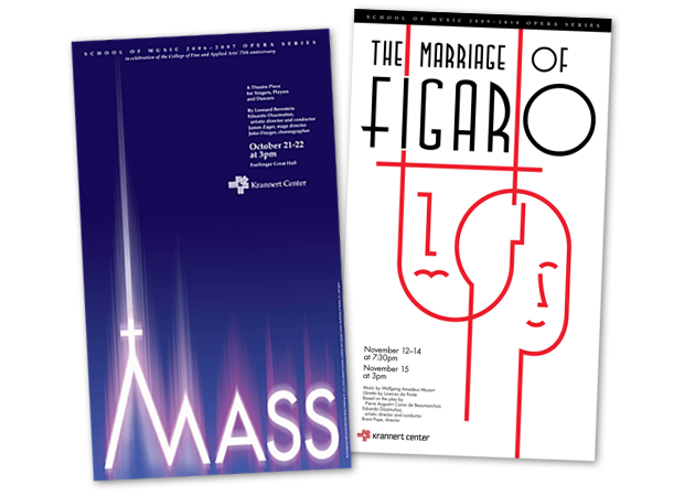 Krannert Center for the Performing Arts Opera Posters