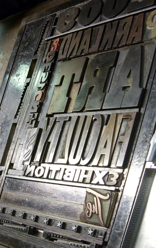 Faculty Exhibition Poster chase 