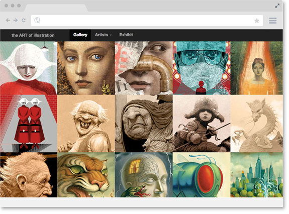 ART OF ILLUSTRATION website