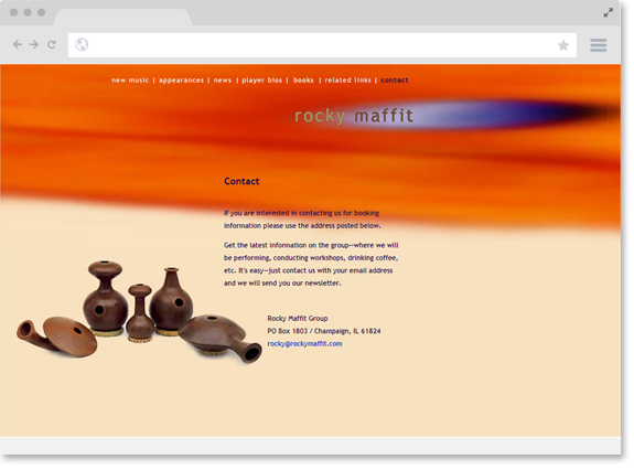 Rokcy Maffit website